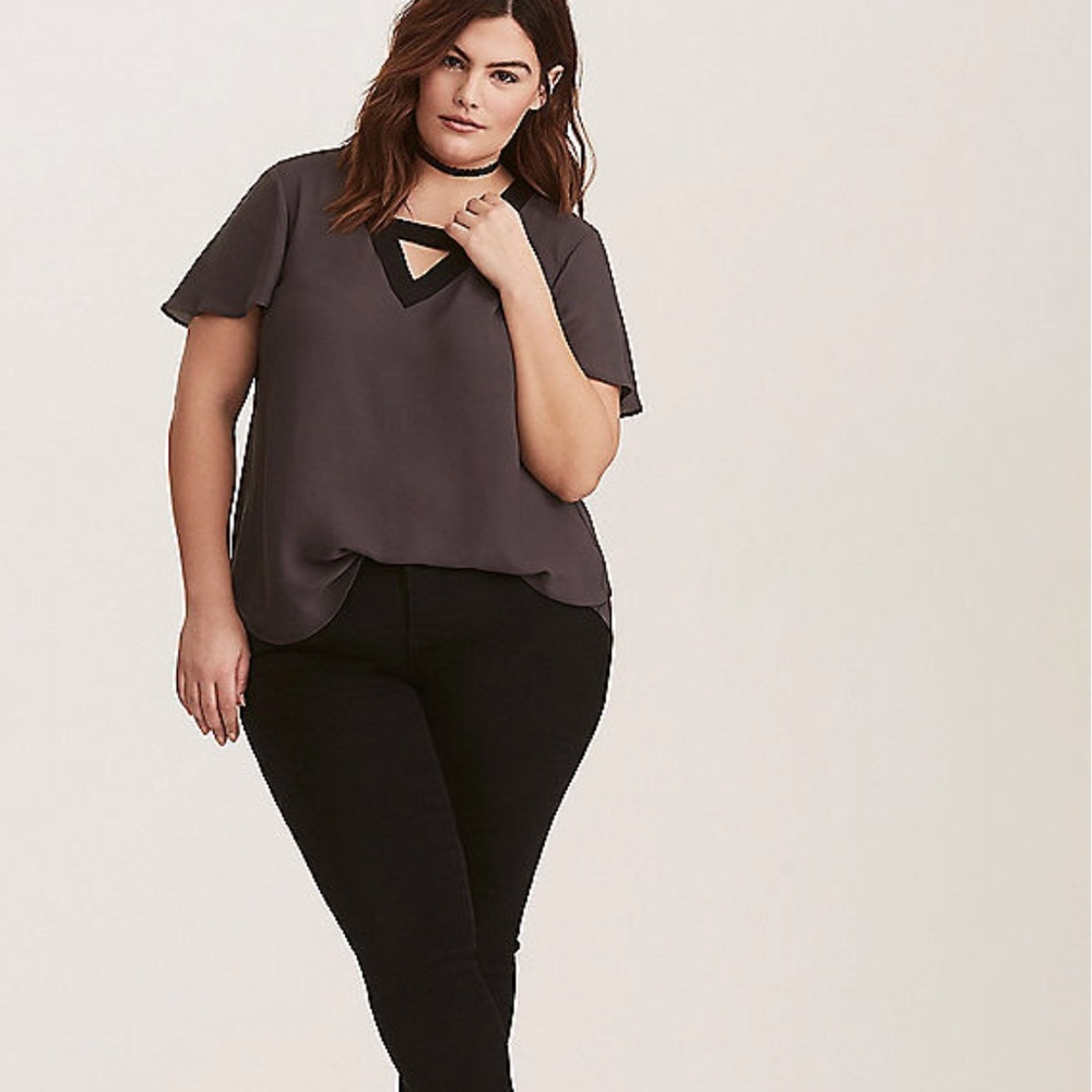 Dark grey Blouse